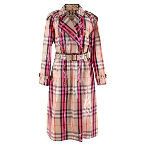 burberry house check trench coat|Burberry trench coat clearance.